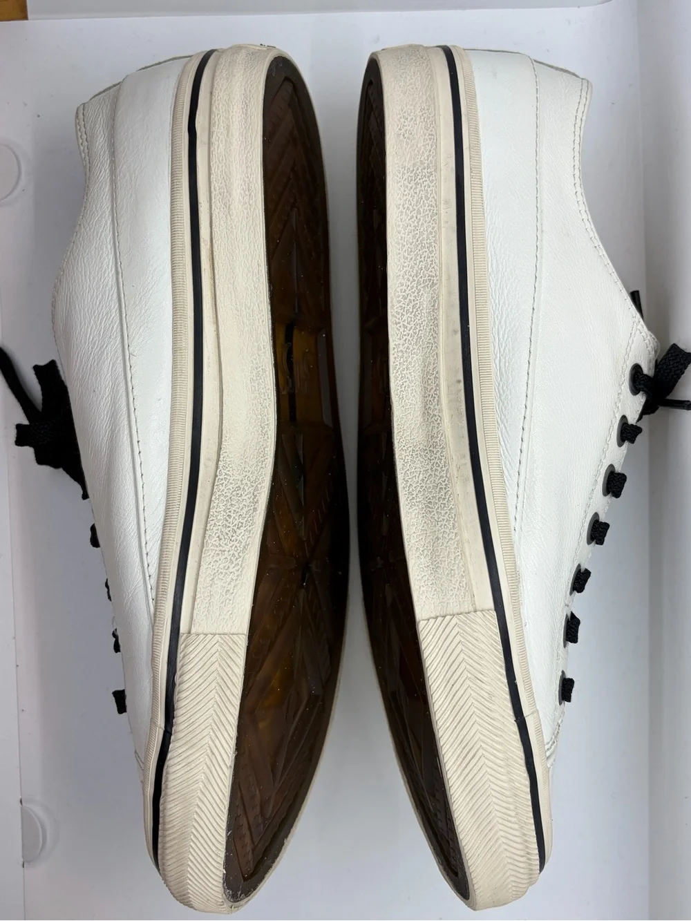 Rare Men’s  John Varvatos X Converse low-top leather sneakers US 10M
